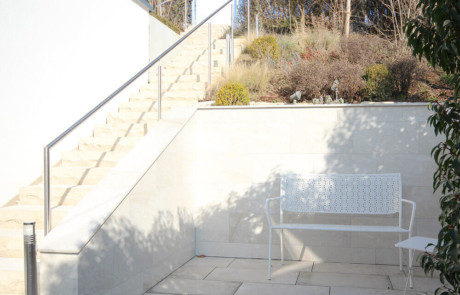 Fliesenleger Outdoor Fliesen Treppen von Fliesenleger Brändle und Martel